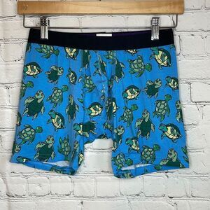Meundies Men’s Sea Turtle Boxer Briefs Underwear size Medium, New‎ without tags